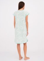 Нічна сорочка жіноча 020120192_ментоловий - Зображення 4