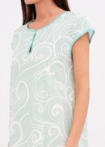 Нічна сорочка жіноча 020120192_ментоловий - Зображення 3