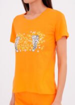 Піжама жіноча 010103005_помаранчевий - Зображення 3