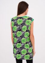 Футболка жіноча 070130106_синьо-зелений - Зображення 4