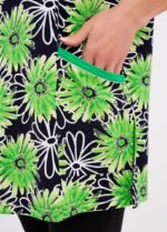 Футболка жіноча 070130106_синьо-зелений - Зображення 2