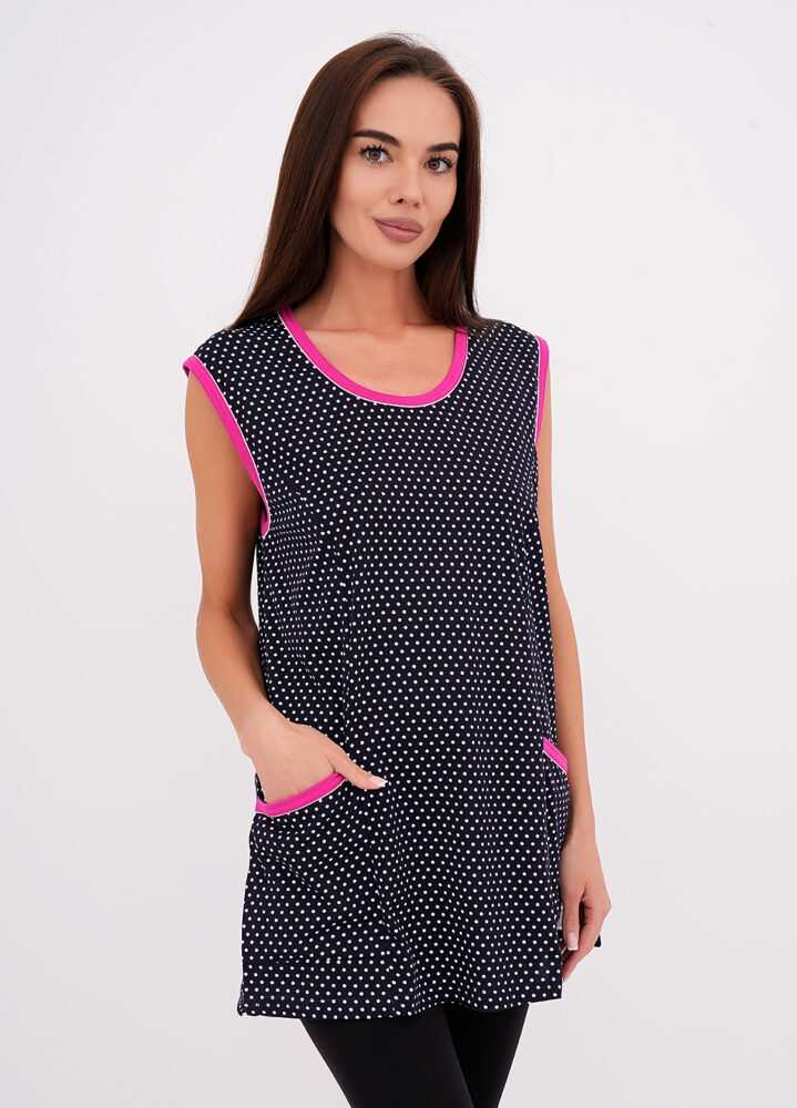 _DSC4822 Футболка жіноча 070130106_синій - Зображення 1