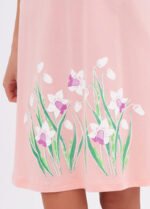 Нічна сорочка 020110203_рожевий - Зображення 4