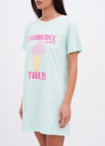 Нічна сорочка жіноча 020130082_м'ятне морозиво - Зображення 3