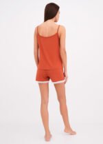 Піжама жіноча 010311258_теракотовий - Зображення 2