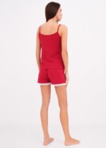 Піжама жіноча 010311258_темно-червоний - Зображення 2