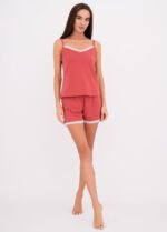 Піжама жіноча 010311258_темний корал