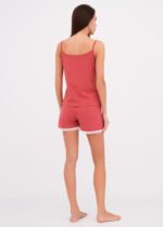 Піжама жіноча 010311258_темний корал - Зображення 4