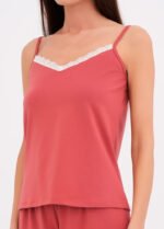 Піжама жіноча 010311258_темний корал - Зображення 3