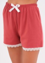 Піжама жіноча 010311258_темний корал - Зображення 2