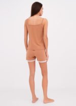 Піжама жіноча  010311258_коричневий - Зображення 4