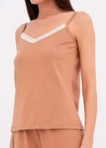 Піжама жіноча  010311258_коричневий - Зображення 3