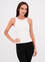 Топ жіночий 110320054_біло-рожевий
