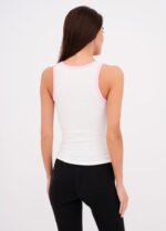 Топ жіночий 110320054_біло-рожевий - Зображення 2