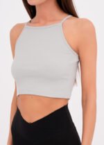 Топ жіночий 110320053_сірий - Зображення 3