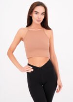Топ жіночий 110320053_коричневий