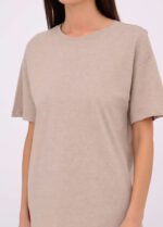 Футболка жіноча 070130981_бежевий - Зображення 3
