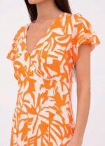 Сукня жіноча 040420064_помаранчевий - Зображення 3