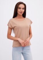 Футболка жіноча 070230187_бежевий