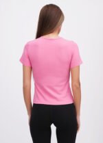 Футболка жіноча 070330984_рожевий - Зображення 2