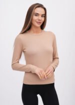 Лонгслів жіночий 070350196_капучино