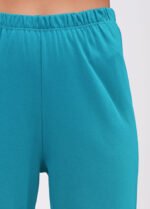 Піжама жіноча 010254105_синьо-зелений - Зображення 4