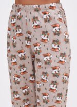 Піжама жіноча 010254126_кавовий - Зображення 4