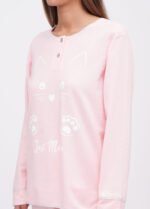 Піжама жіноча 010254105_яскраво-рожевий - Зображення 3