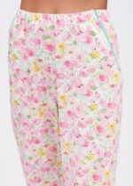 Піжама жіноча 010654268_рожевий квітка - Зображення 4