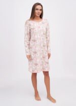 Нічна сорочка жіноча 020240196_пісочний