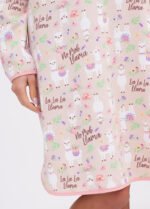 Нічна сорочка жіноча 020240196_пісочний - Зображення 4