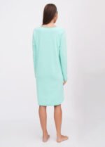 Нічна сорочка жіноча 020250081_ментоловий - Зображення 2