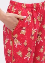 Брюки жіночі 90224109_червоний - Зображення 4