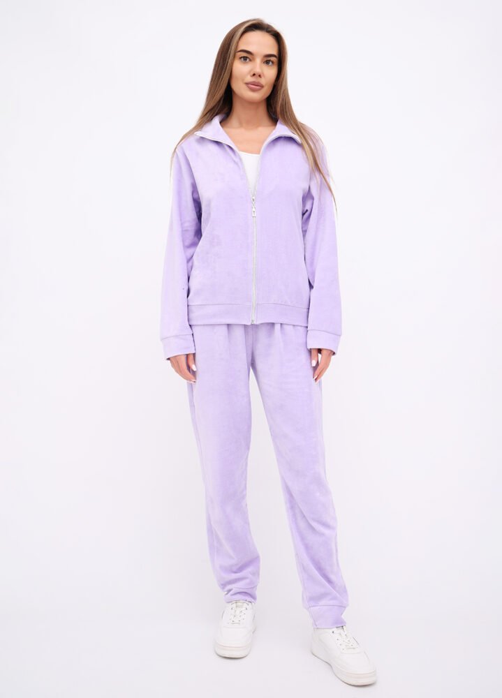 0011 Костюм жіночий 220754881_ліловий - Зображення 1