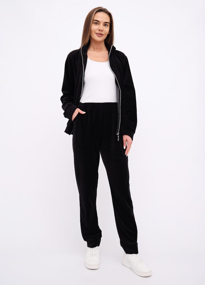 0018 Костюм жіночий 220754881_чорний - Зображення 1