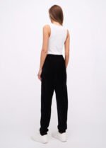 Штани жіночі велюрові 190724903_чорний - Зображення 2