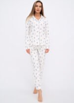 Піжама жіноча 010254126_білий