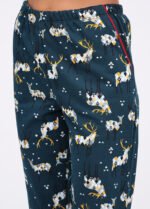 Піжама жіноча 010254126_темно-зелений - Зображення 4