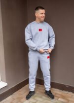 Костюм чоловічий 221654063_світло-сірий - Зображення 2