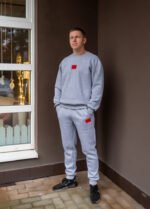 Костюм чоловічий 221654063_світло-сірий - Зображення 6