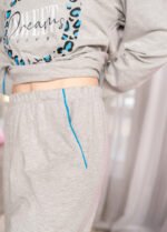 Піжама жіноча 010654104_світло-сірий - Зображення 3