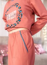 Піжама жіноча 010654104_темно-рожевий - Зображення 2