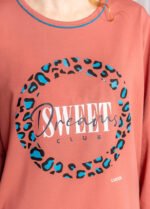 Піжама жіноча 010654104_темно-рожевий - Зображення 3