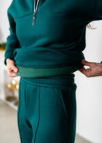 Костюм жіночий 2216541305_темно-зелений - Зображення 2