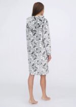 Халат жіночий 030950154_сірий - Зображення 2