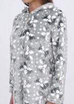 Халат жіночий 030950154_сірий - Зображення 3