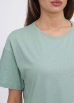 Футболка оверсайз 070130981_фісташковий - Зображення 4