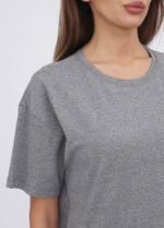 Футболка оверсайз 070330981_попелястий - Зображення 4