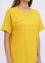 Футболка оверсайз 070130981_гірчичний - Зображення 3