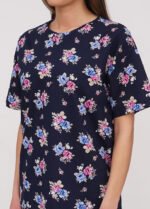 Піжама жіноча 010131020_темно-синій - Зображення 3